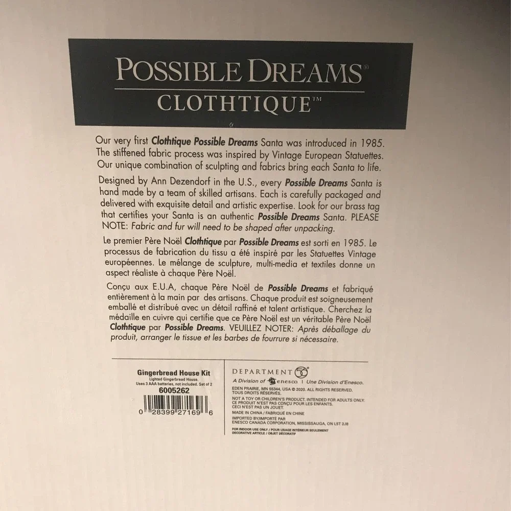 Department 56 Possible Dreams Santa Sports & Leisure Tis The Season Figu… - Picture 9 of 9